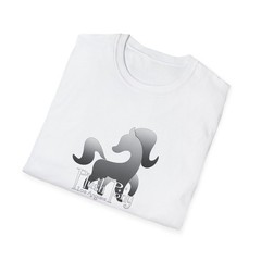 Plush Pony Los Angeles Lesbian bar Unisex Softstyle T-Shirt Dyke LGBTQ Pride