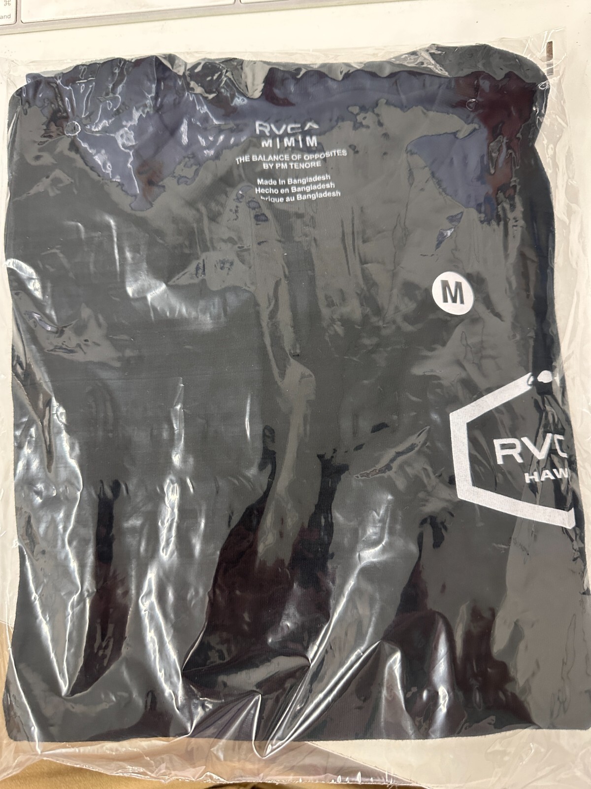 RVCA HAWAII ISLAND MENS T SHIRT BLACK gallery
