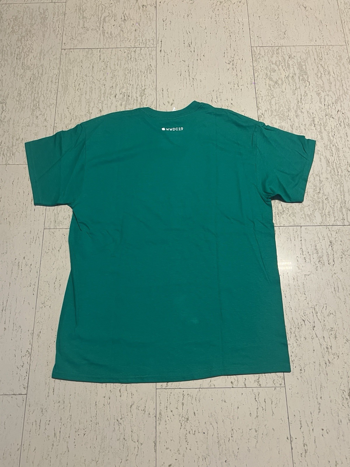 Official Apple WWDC19 Green Embroidered Dub Dub Tee gallery
