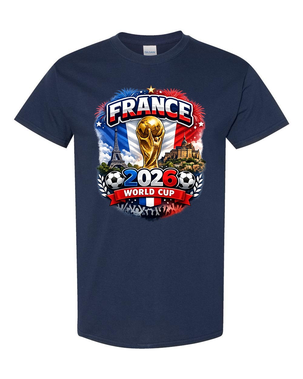 France Soccer 2026 World Cup Style Unisex T-Shirt | German Fan Shirt | Football gallery