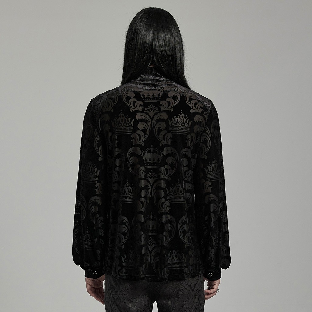 Punk Rave Goth Men's shirt WY-1595CCM-BK gallery