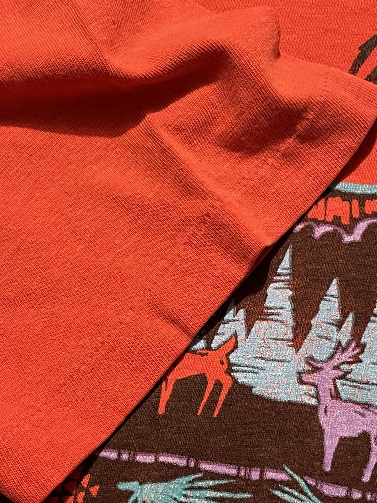 Vintage 1990 Wyoming T-Shirt Lifestyles 90s Single Stitch Outdoors Hunting GUC gallery