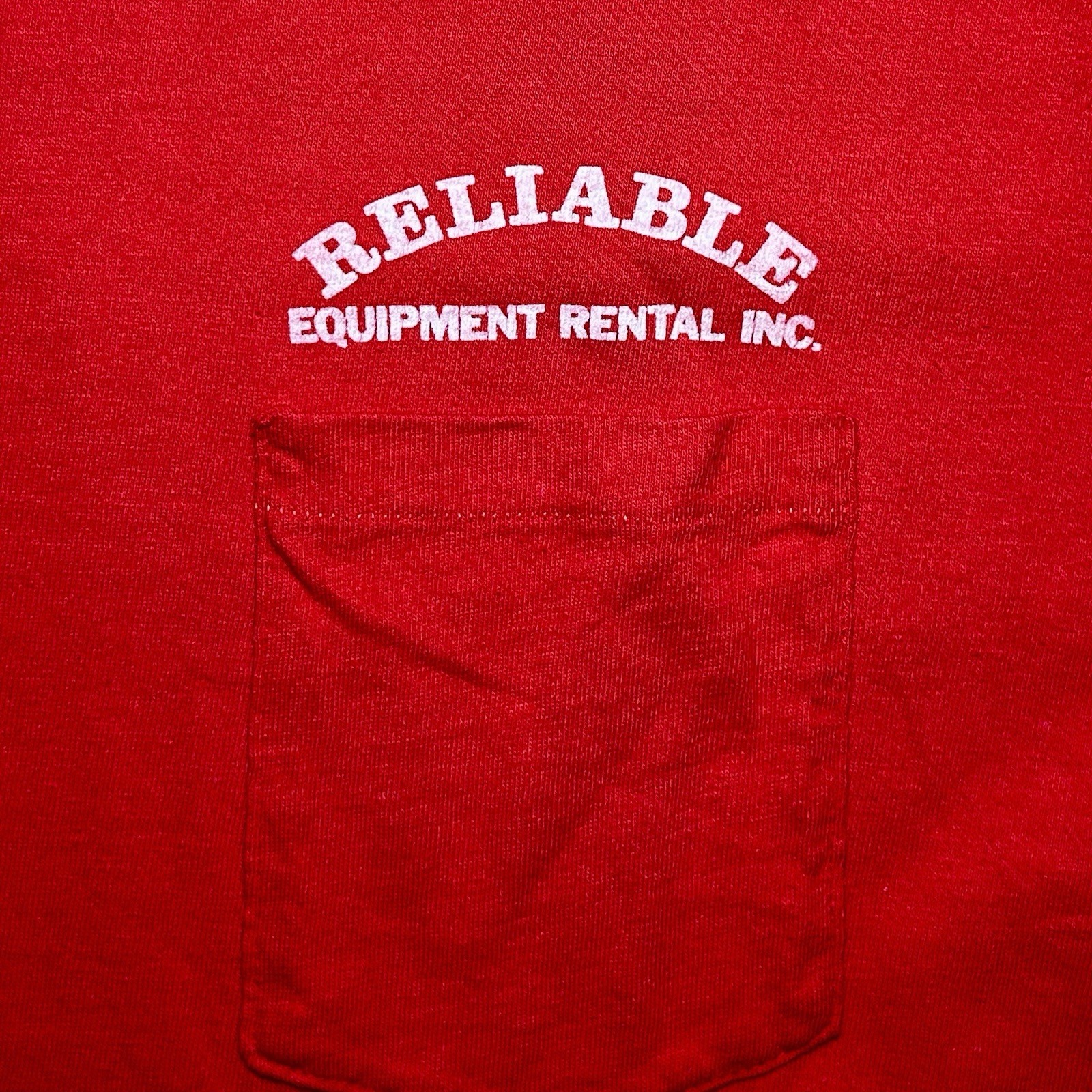 VTG 60s 70s Hi Cru Stedman Red Graphic Tee Single Stitch USA Mens L gallery