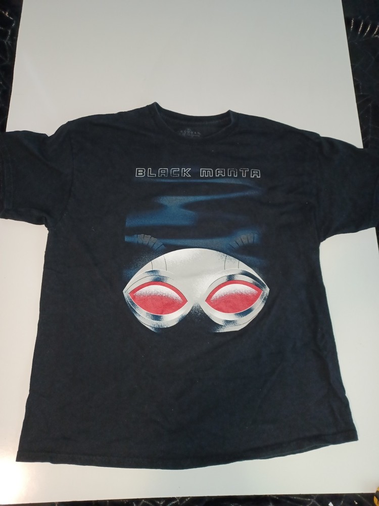 DC Comics Aquaman And The Lost Kingdom Black Manta T-Shirt XL