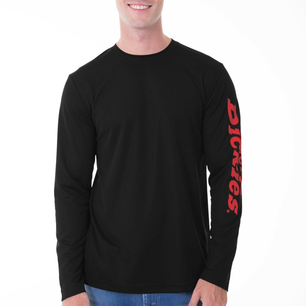 Genuine Dickies Big Men’s Performance Poly Long Sleeve Graphic Tee Size 2XL