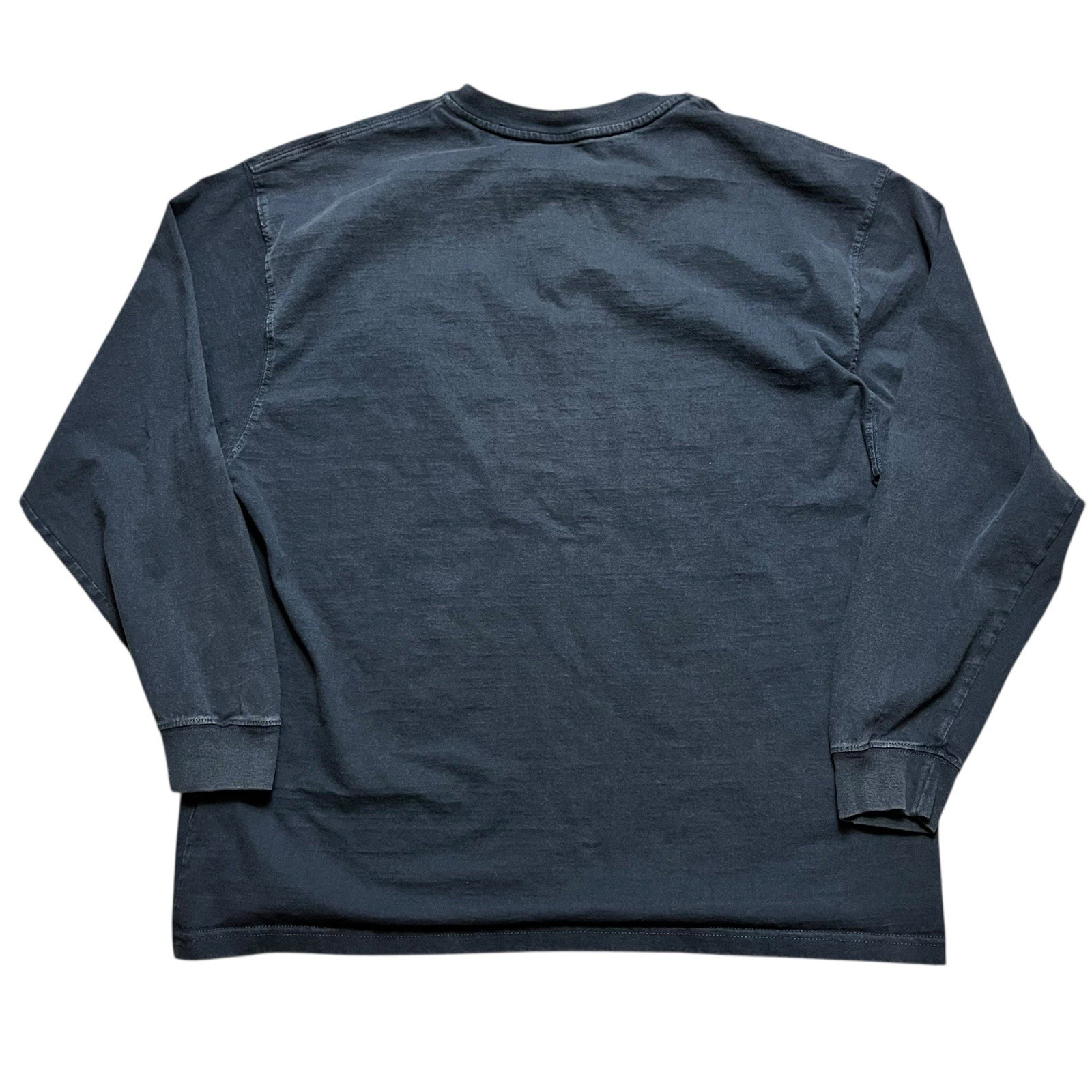 Vintage 90s Carhartt Long Sleeve Pullover Henley Navy Size Extra Large gallery