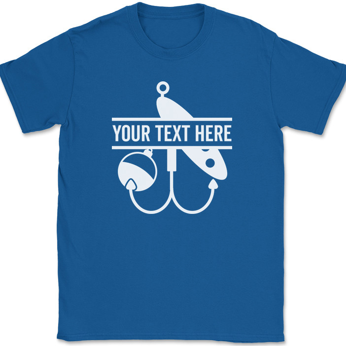 Fishing Your Text Here Custom T-Shirt Personalized Group Trip Tee gallery