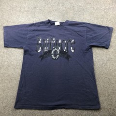 Vintage Baltimore Inner Harbor Shirt Mens Large Blue Graphic Tee Souvenir 90s