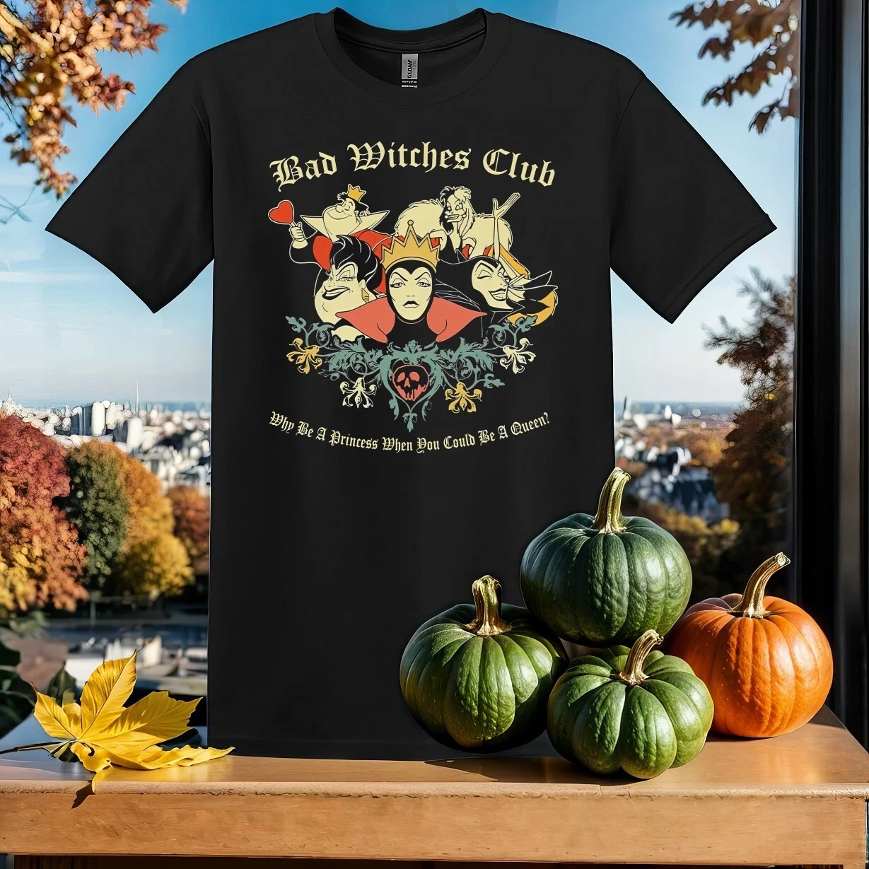 Disney Funny Villains Men Women Unisex T-shirt Gift For Friends gallery