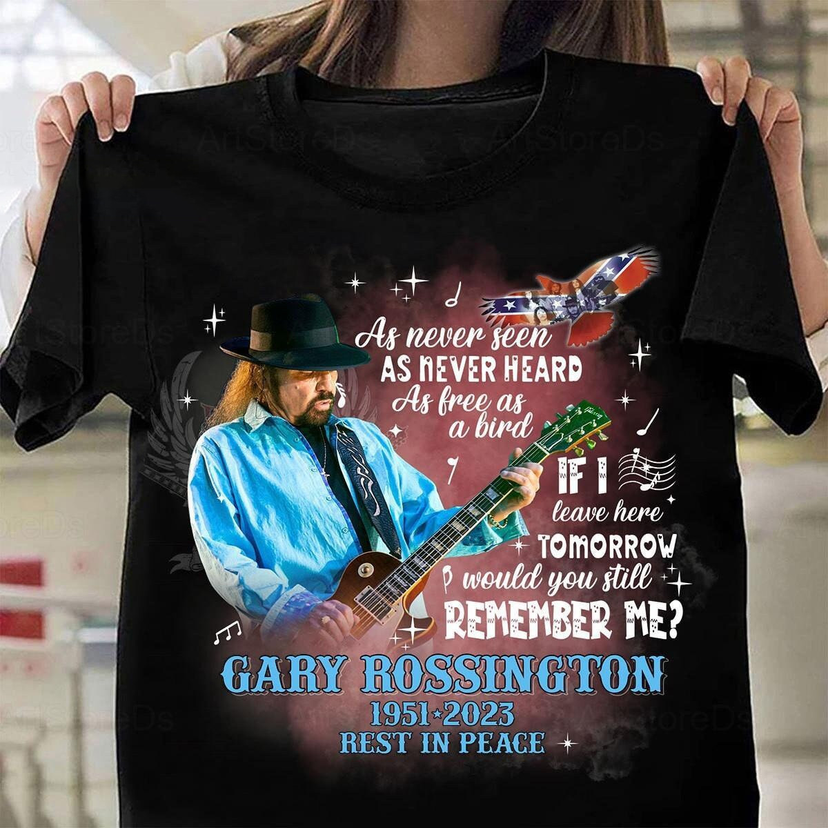 Remember Me Gary Rossington 1952 2023 Shirt Black Classic Unisex S-5XL 1P0043 gallery