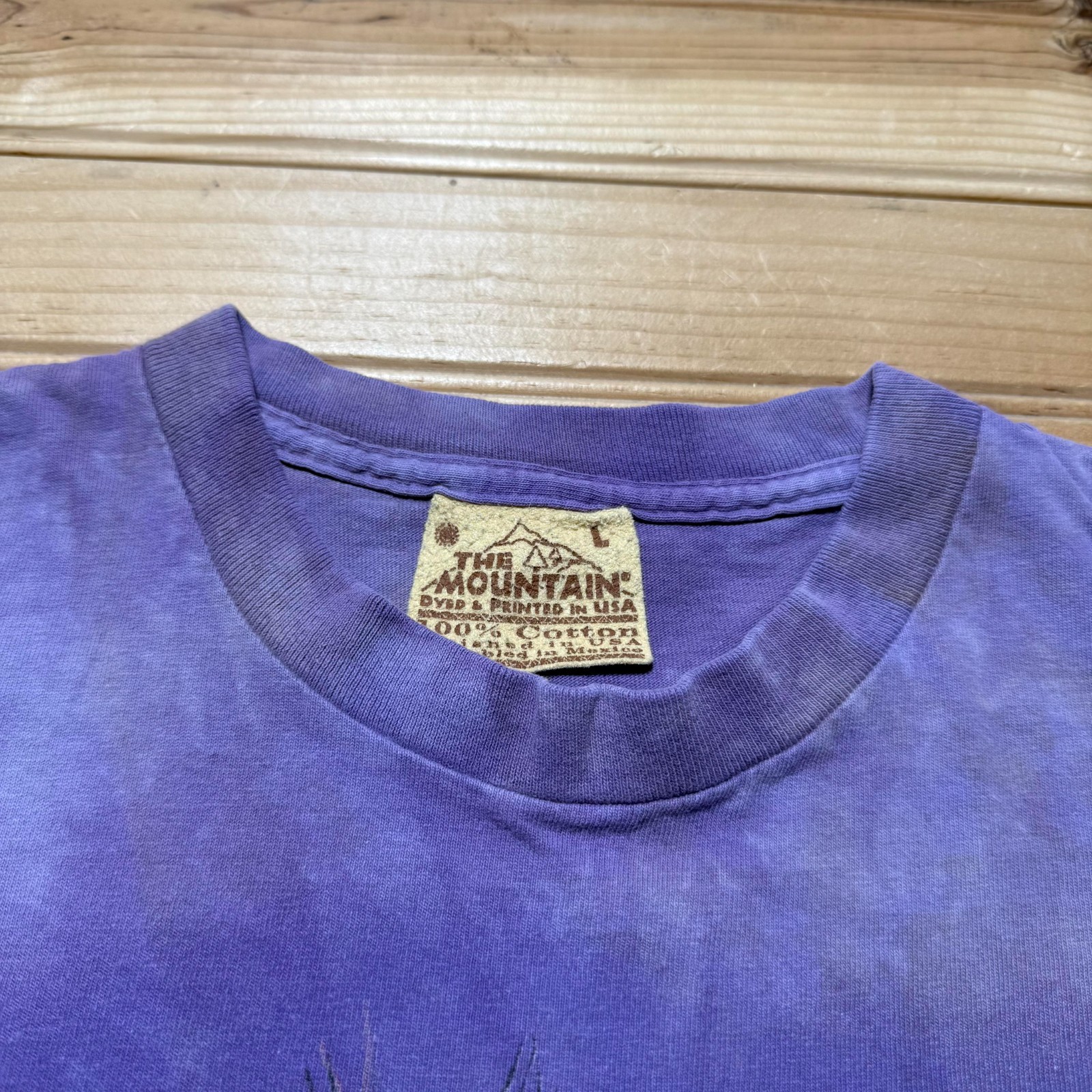 Vintage 2002 The Mountain Mermaid Mystical Fantasy Art Graphic T-Shirt USA Large gallery