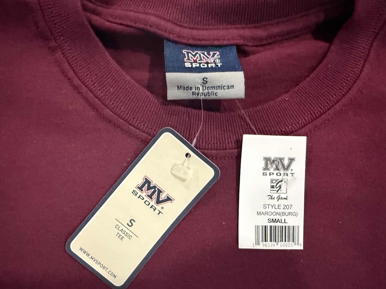 USCG U.S. Coast Guard Maroon Burgundy T-Shirt - Size S / Small - NEW WITH TAGS gallery