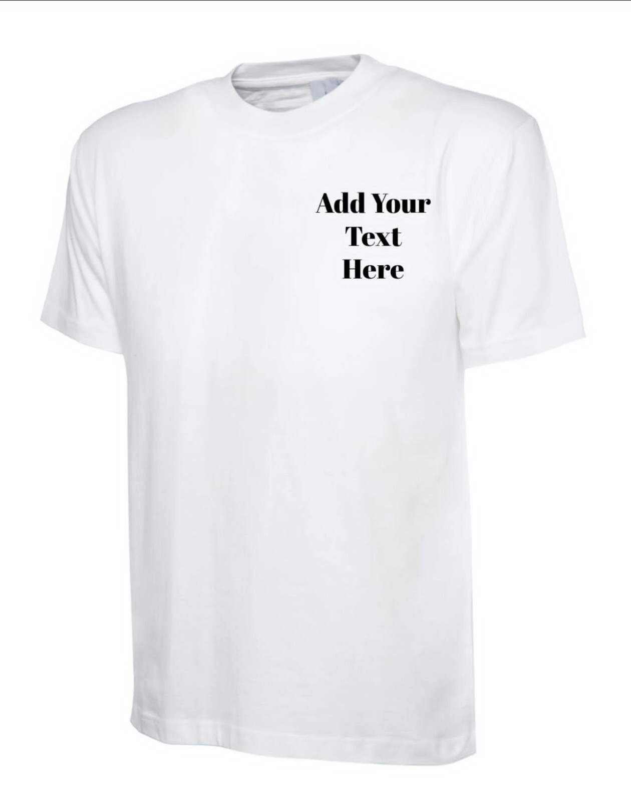 UNEEK T-Shirt | Personalised Name | Text | Custom Embroidered | Unisex or Man UK gallery