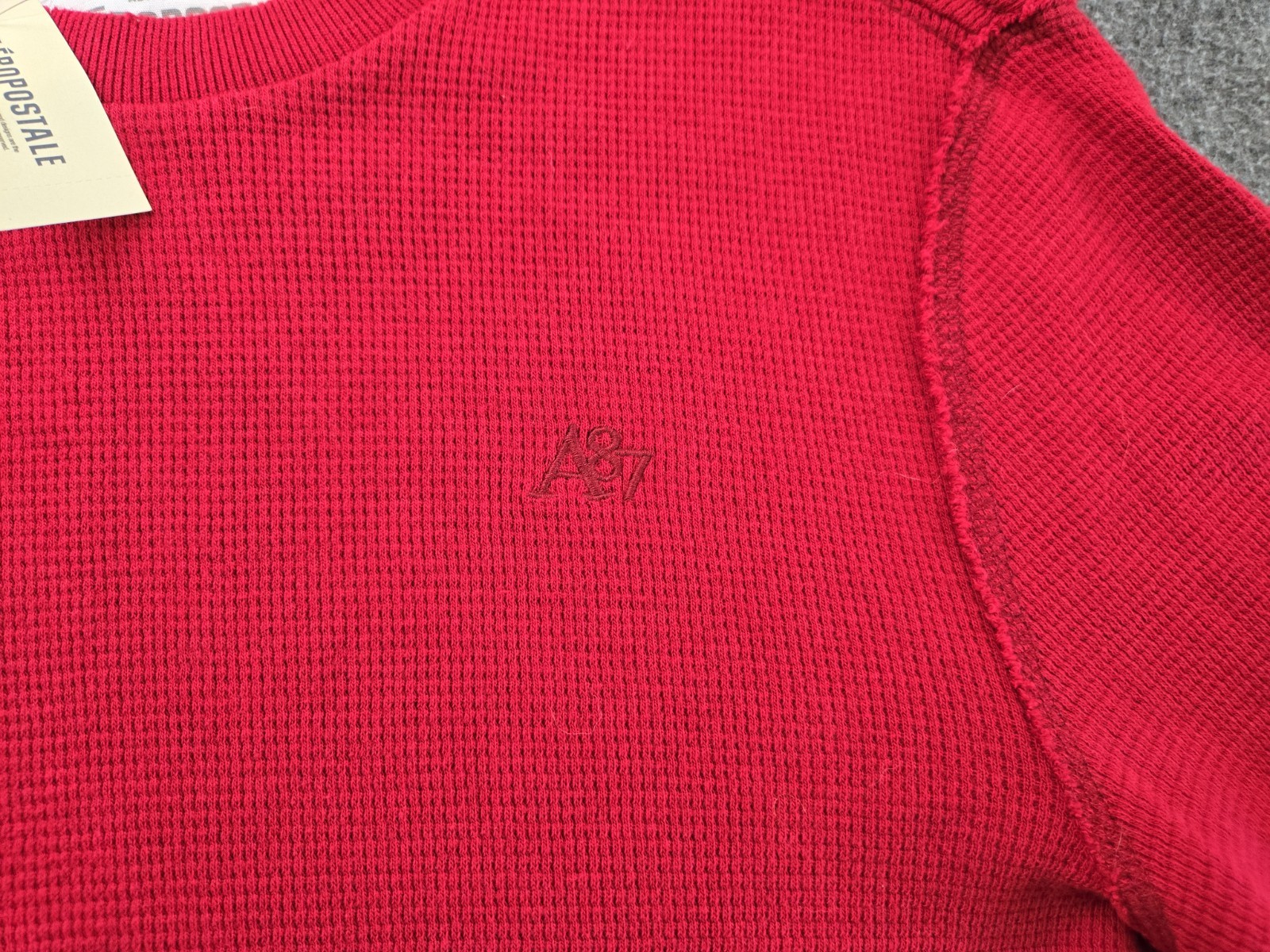 Aeropostale 2009 NOS Long Sleeve Thermal Shirt Mens Sz Sm Y2K Grunge Gorpcore gallery