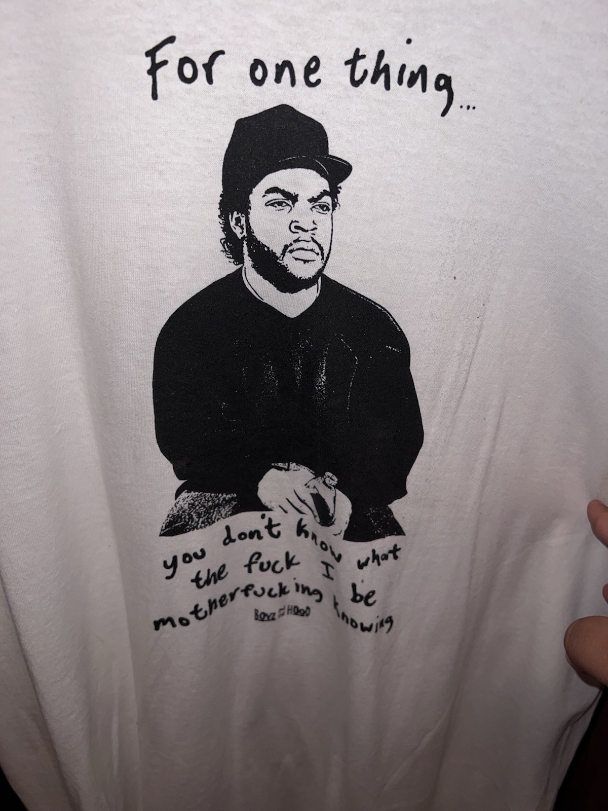 Boyz N The Hood Movie Ripple Junction White T-Shirt 2XL gallery