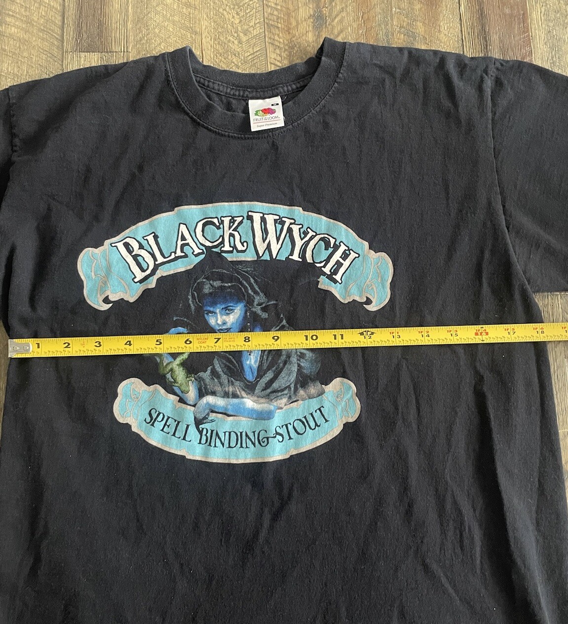Wychwood Brewery Black Wych Spell Binding Stout Beer T-Shirt (Medium) Witch gallery