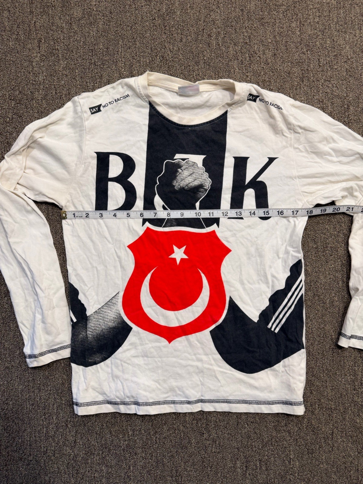 Besiktaş Besiktas Shirt Say No To Racism Çarşi BJK Super Lig Turkiye gallery