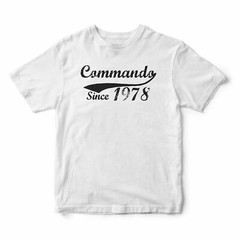 Armed Navy Forces Commando Royal Marines – Commando Since Add your Year T-Shirt
