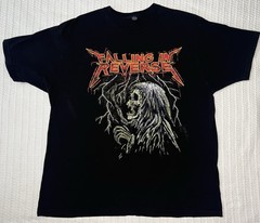 Falling In Reverse TShirt Electric Skeleton Band Men’s Black Size XL 24” X 29”
