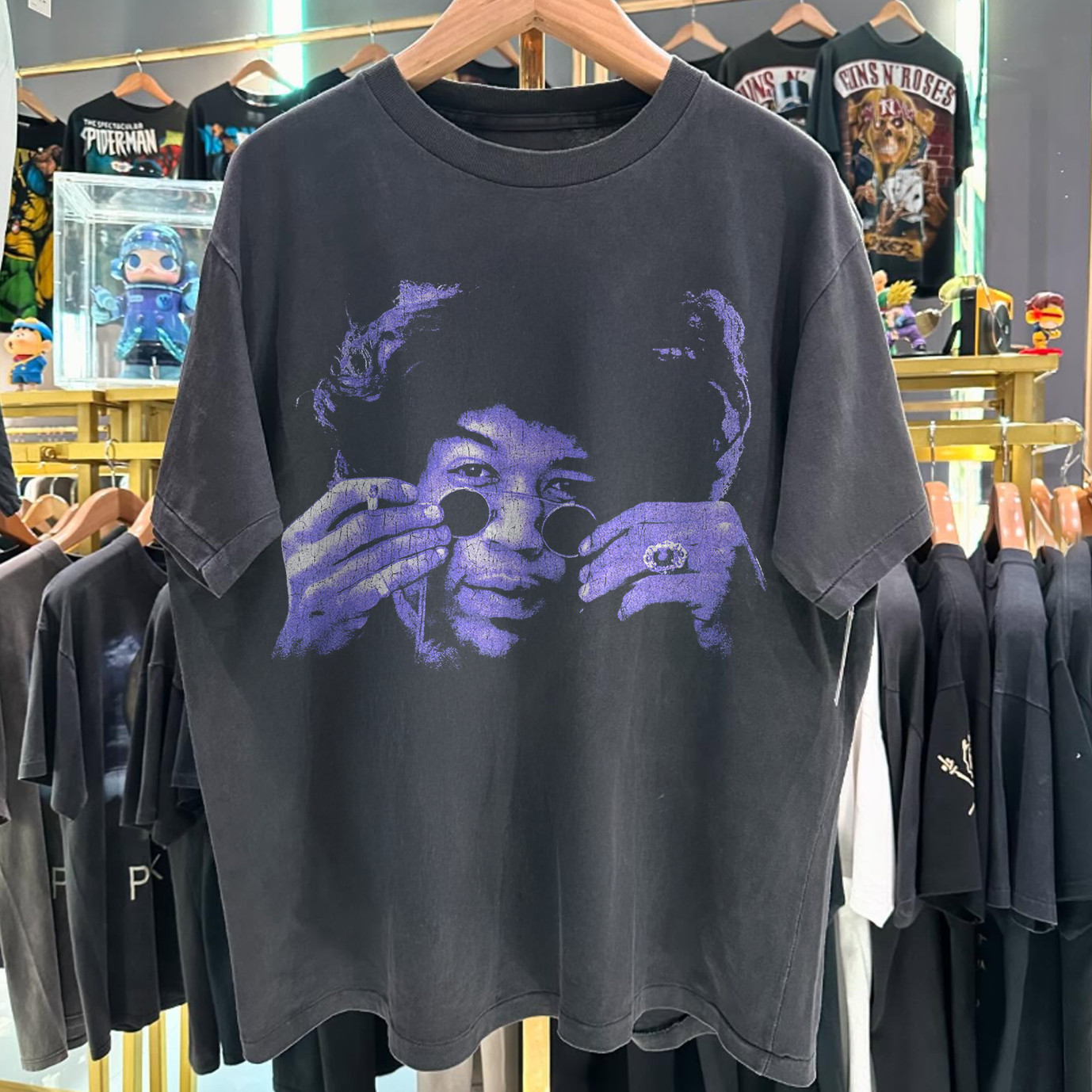 1994 Jimi Hendrix Classic T-Shirt Black XL gallery