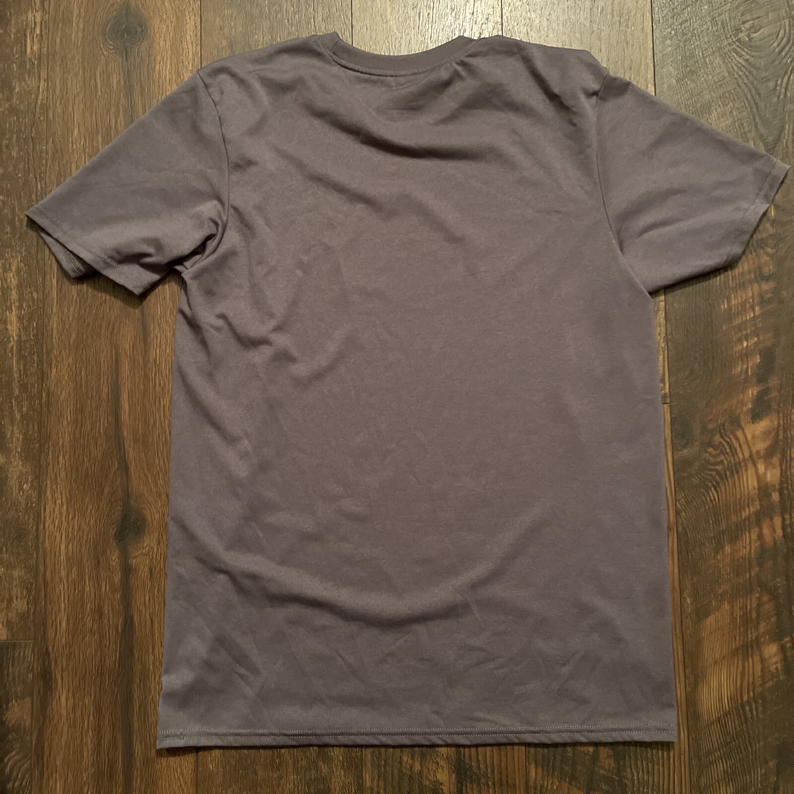 Mossy Oak Mens Size M Short Sleeve Gray T Shirt 100% Polyester Outdoor Hunting gallery