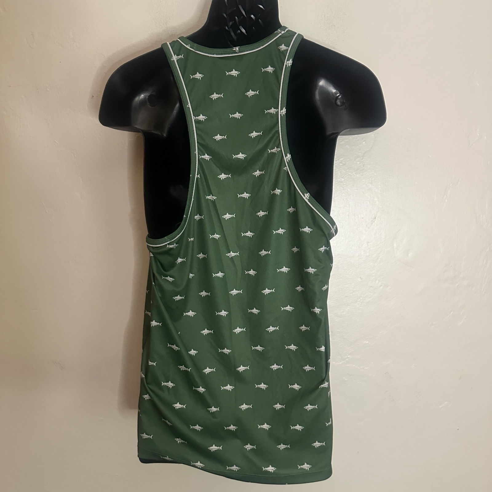 Tulio Tank Top Large Gently worn 100% polyamide 20.5" armpit to armpit gallery