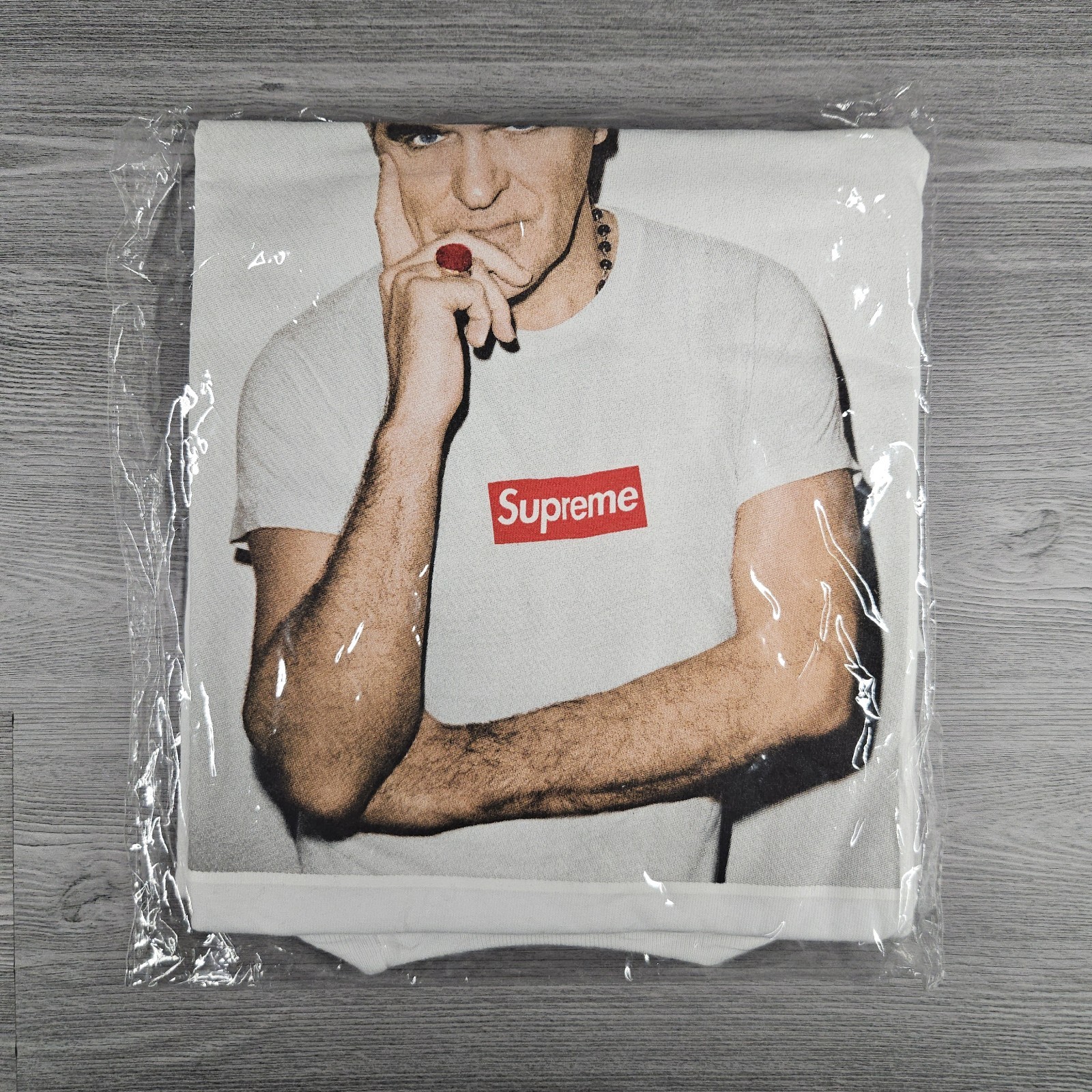 Supreme Morrissey Tee Medium White SS16 Brand New With Tag Rare gallery