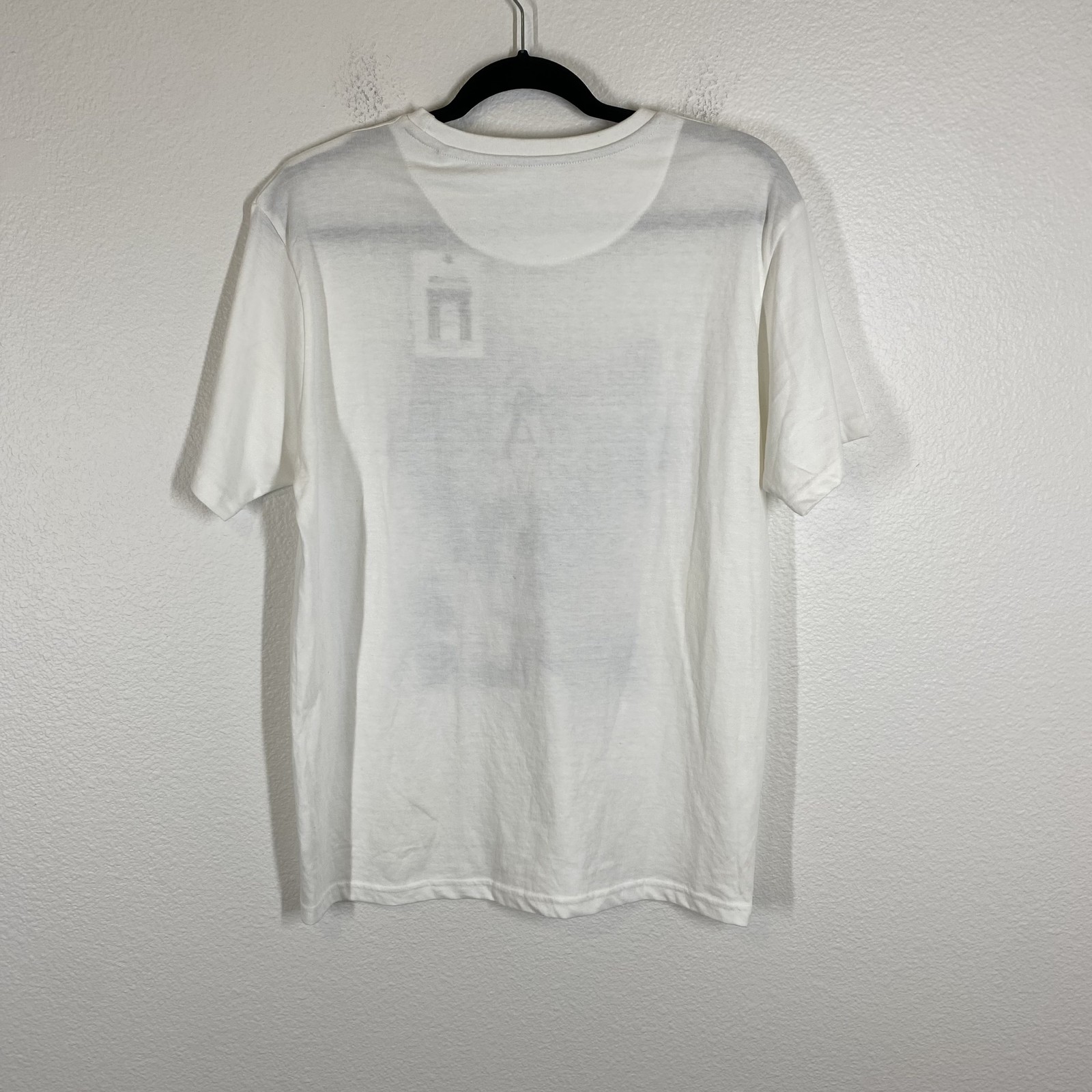 Denim & Flower Shirt Mens Large White Rue Saint De Paris Skull Graphic Tee New gallery