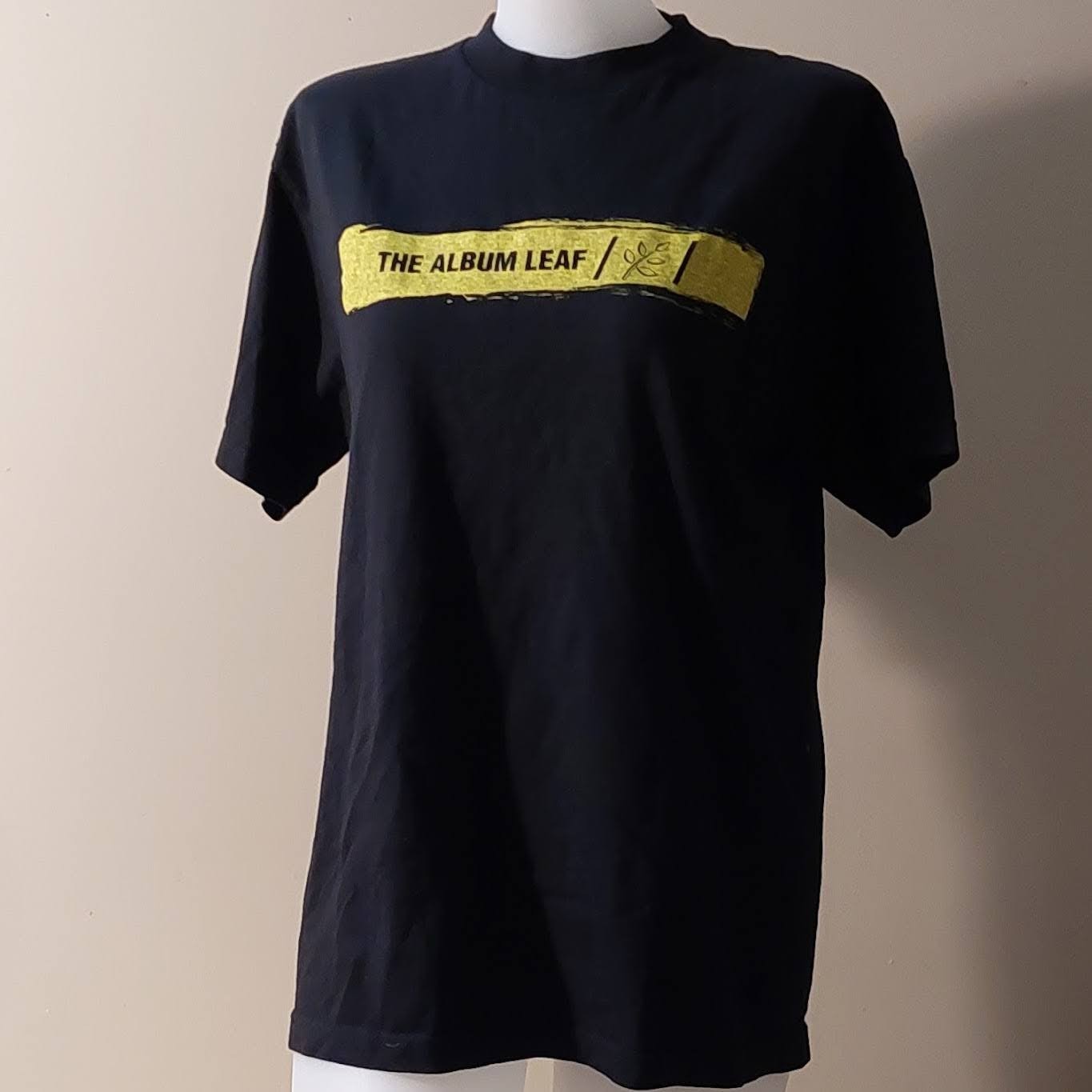 Vintage ’05 Album Leaf Logo Tee-Shirt Black w/yellow Size: M gallery