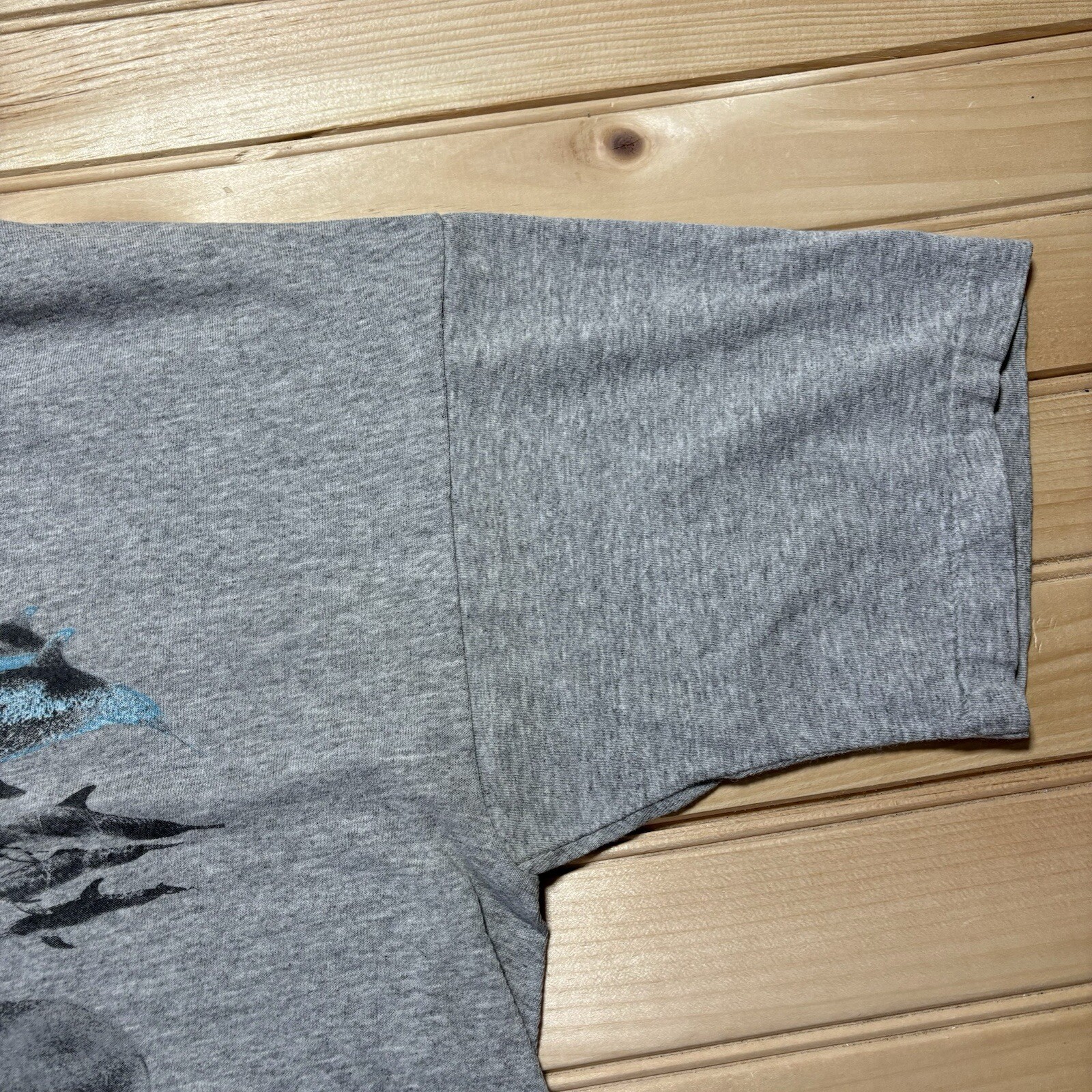 Vintage 80s 90s Seaworld Dolphins Exhibit Amusement Park Promo Shirt Size M/L gallery