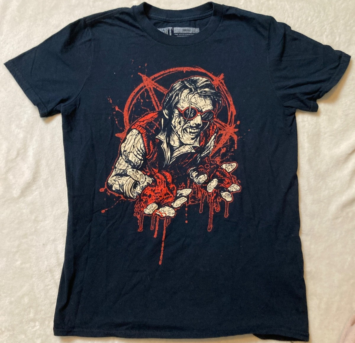 FRIGHT RAGS 976-EVIL SHIRT SIZE SMALL RARE HORROR gallery