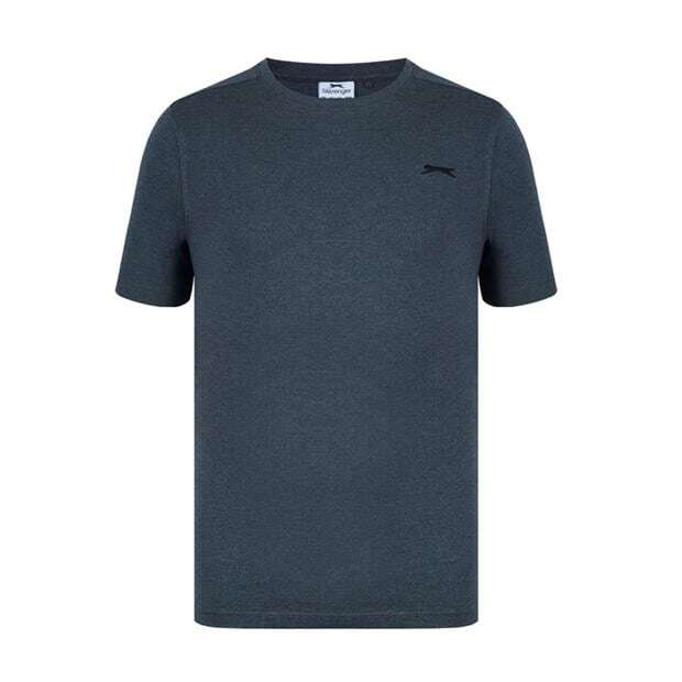 Mens Slazenger 100% Cotton Plain Crew Neck T Shirt XS S M L XL XXL 3XL 4XL BNWT gallery