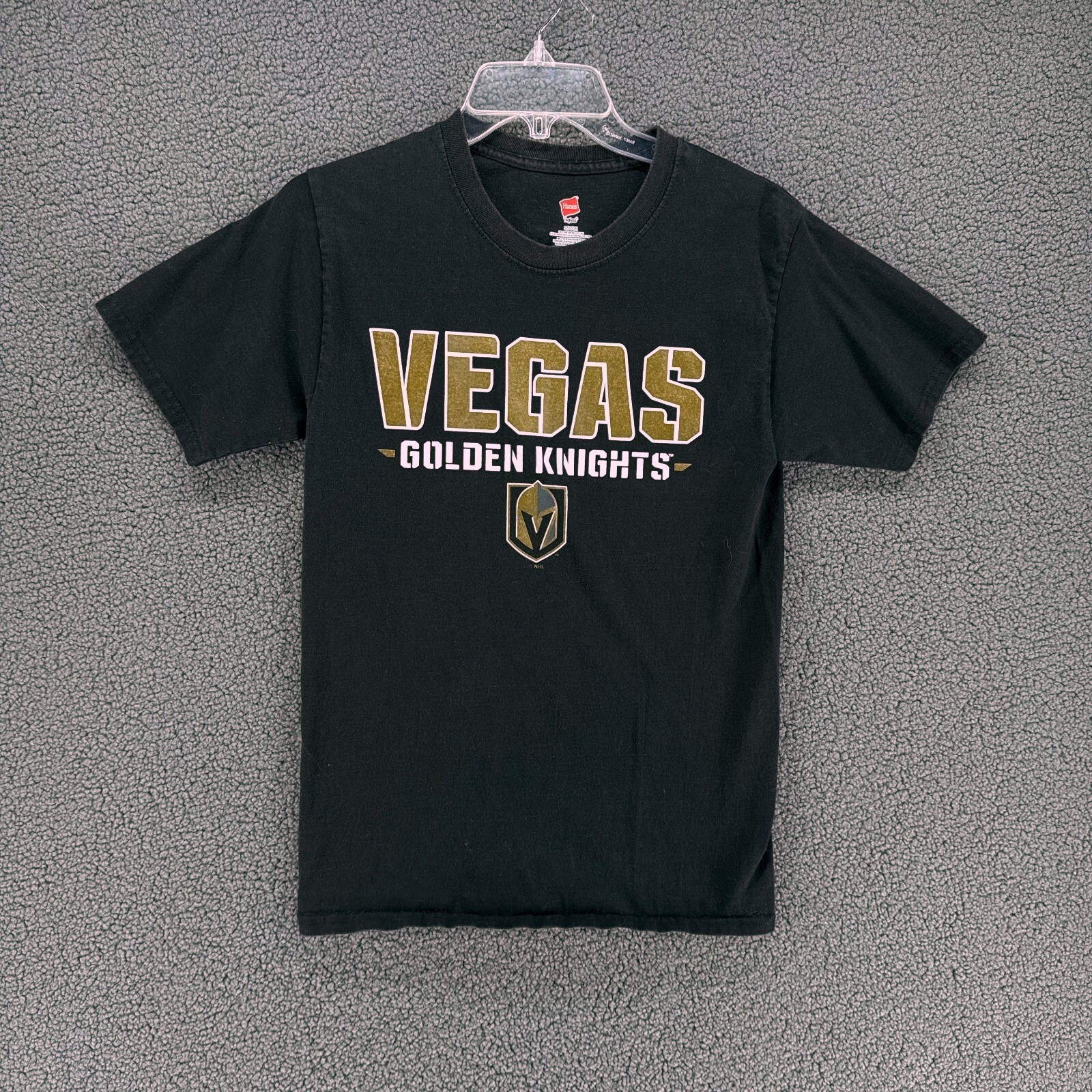 Vegas Golden Knights T Shirt Mens S Black NHL Hockey Hanes Graphic Tee gallery