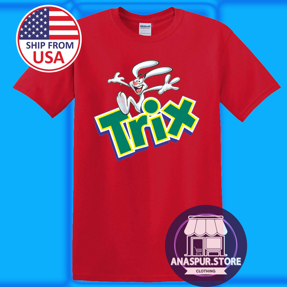 Trix Rabbit Men's Red T-shirt Size S-5XL gallery