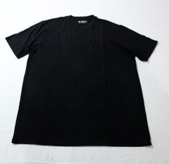 Ekkovision Men’s Solid Blank Short Sleeve T-Shirt EJ3 Black Size 3XL NWT