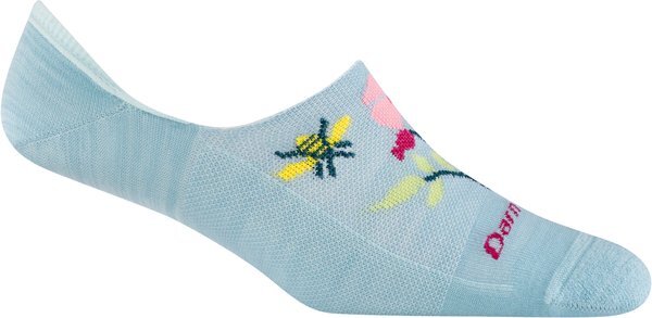 DARN TOUGH 6123 Glacier Women’s No Show Hidden Lightweight Lifestyle Sock Merino