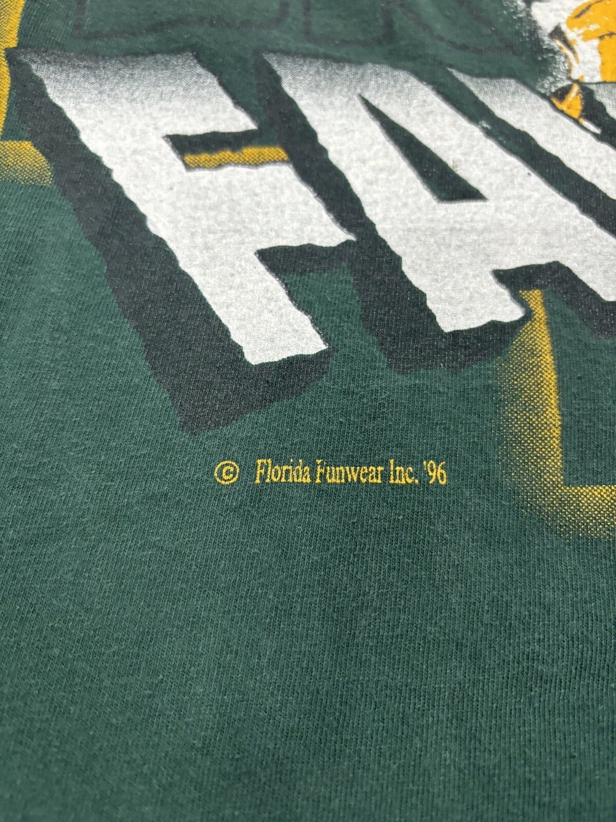 Vtg 1996 Brett Farve MVP Season Green Bay Packers T Shirt Men's Size 2XL Boxy gallery