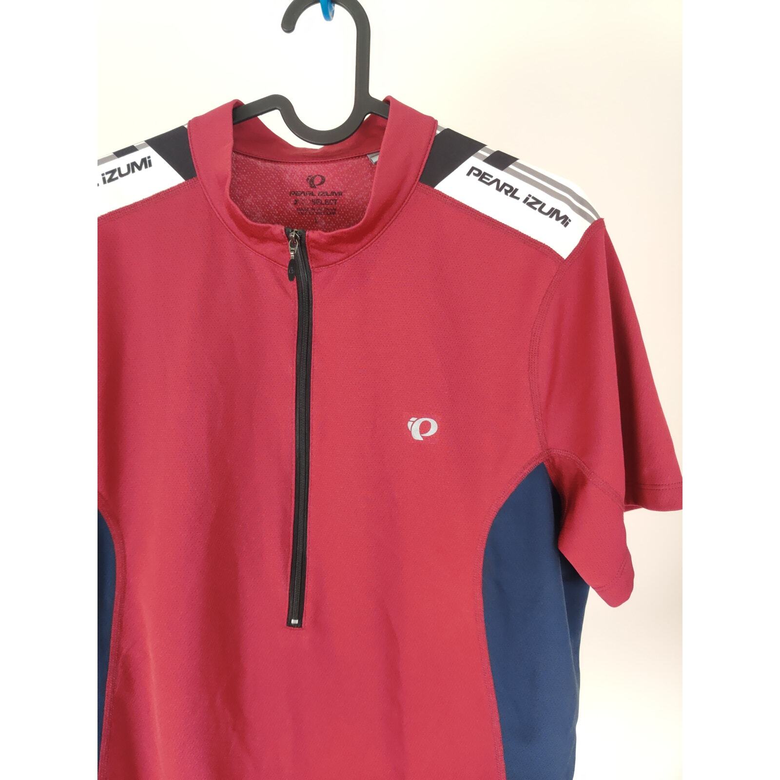 (V) Pearl Izumi Select Men cycling jersey sport wine/navy sz L gallery