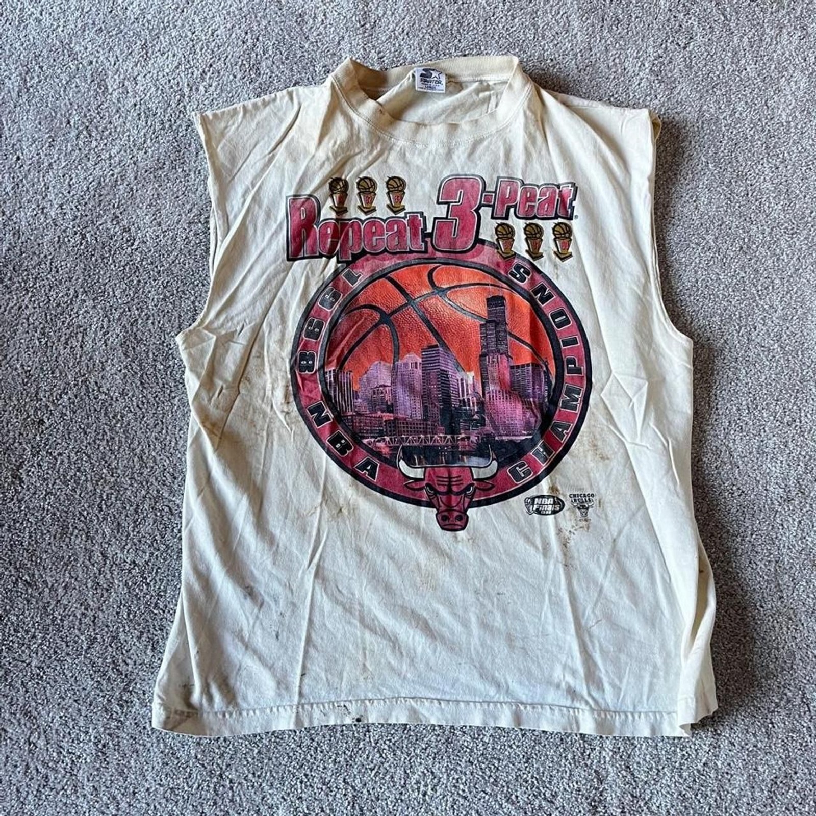Vintage 1998 Starter Chicago Bulls Tank Top