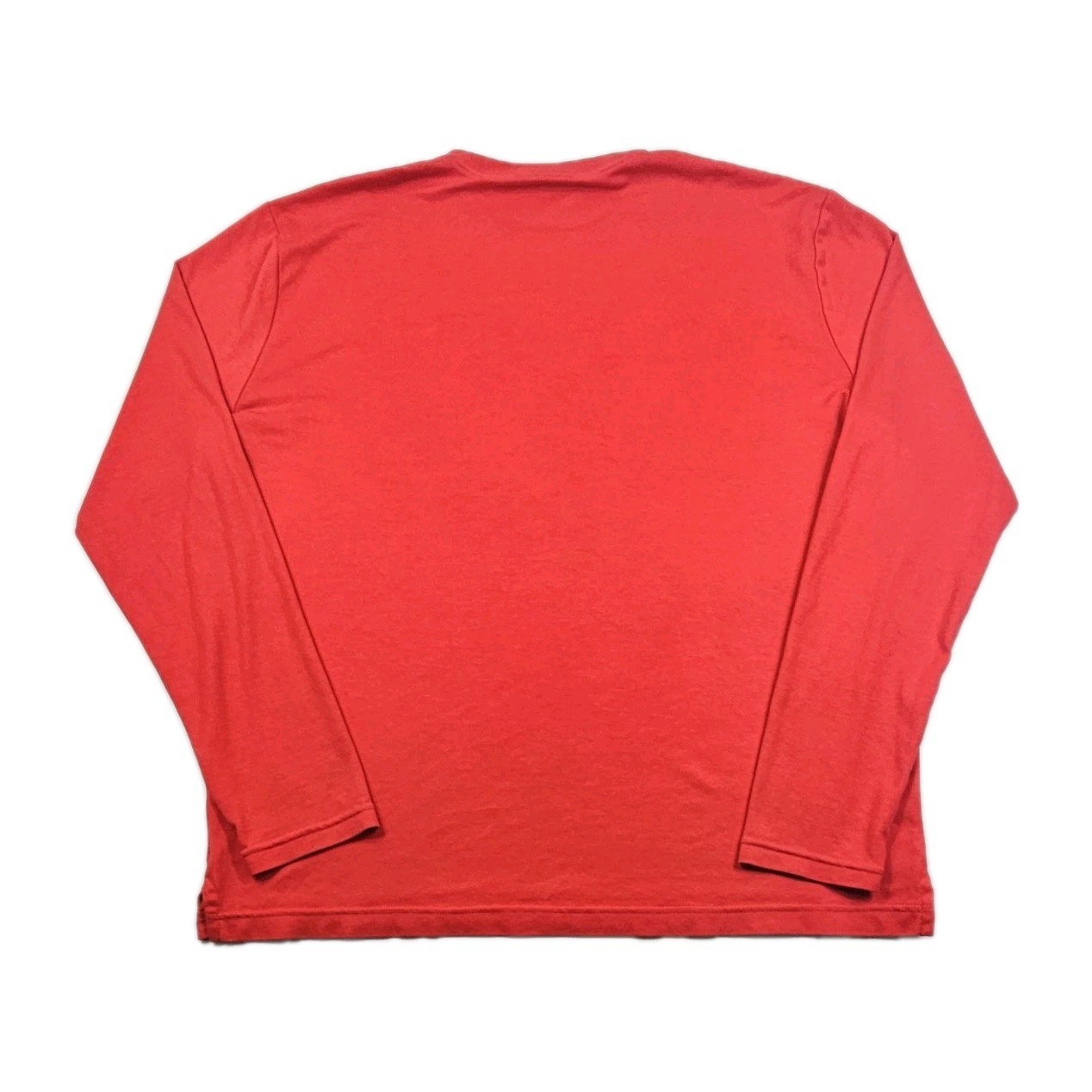 Apple Employee Long Sleeve Logo Tech Shirt Mens L Red Tee Soft Quality Tshirt gallery