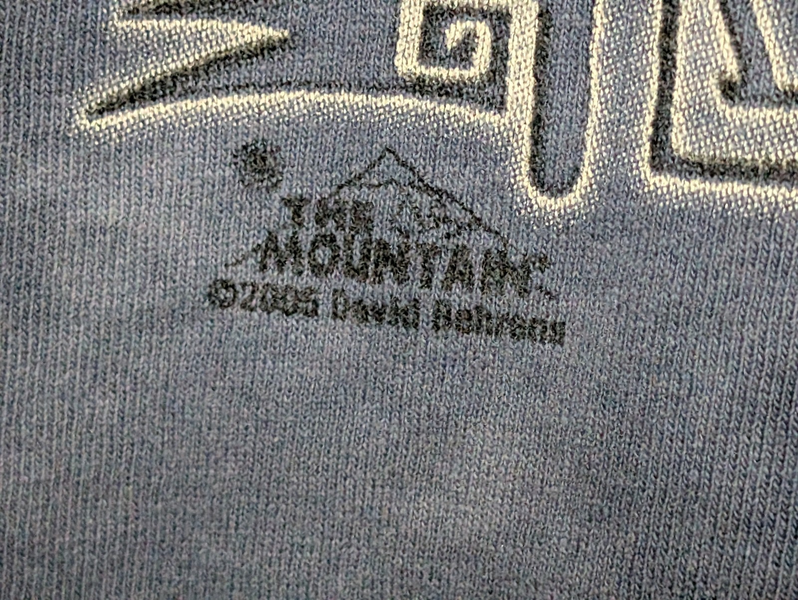 The Mountain Mens T-shirt Vintage 2005 Vanishing Native Wildlife Defect XL #6621 gallery