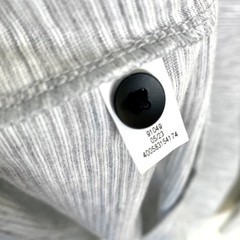 Apt. 9 Premier Flex Microstripe Long Sleeve Henley Top XLT Gray Men’s T-Shirt