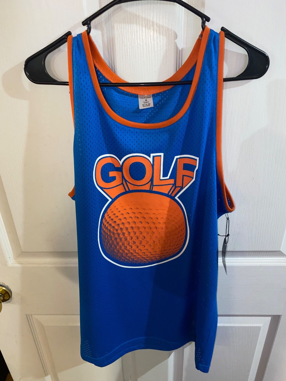 GOLF WANG Blue & Orange Medium Size Basketball Jersey (New with Tags) gallery
