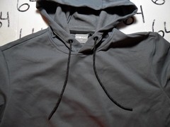 Large Dark Gray Active 100% Poly Sleeve Pocket 32 Degree Heat Brand Hoodie