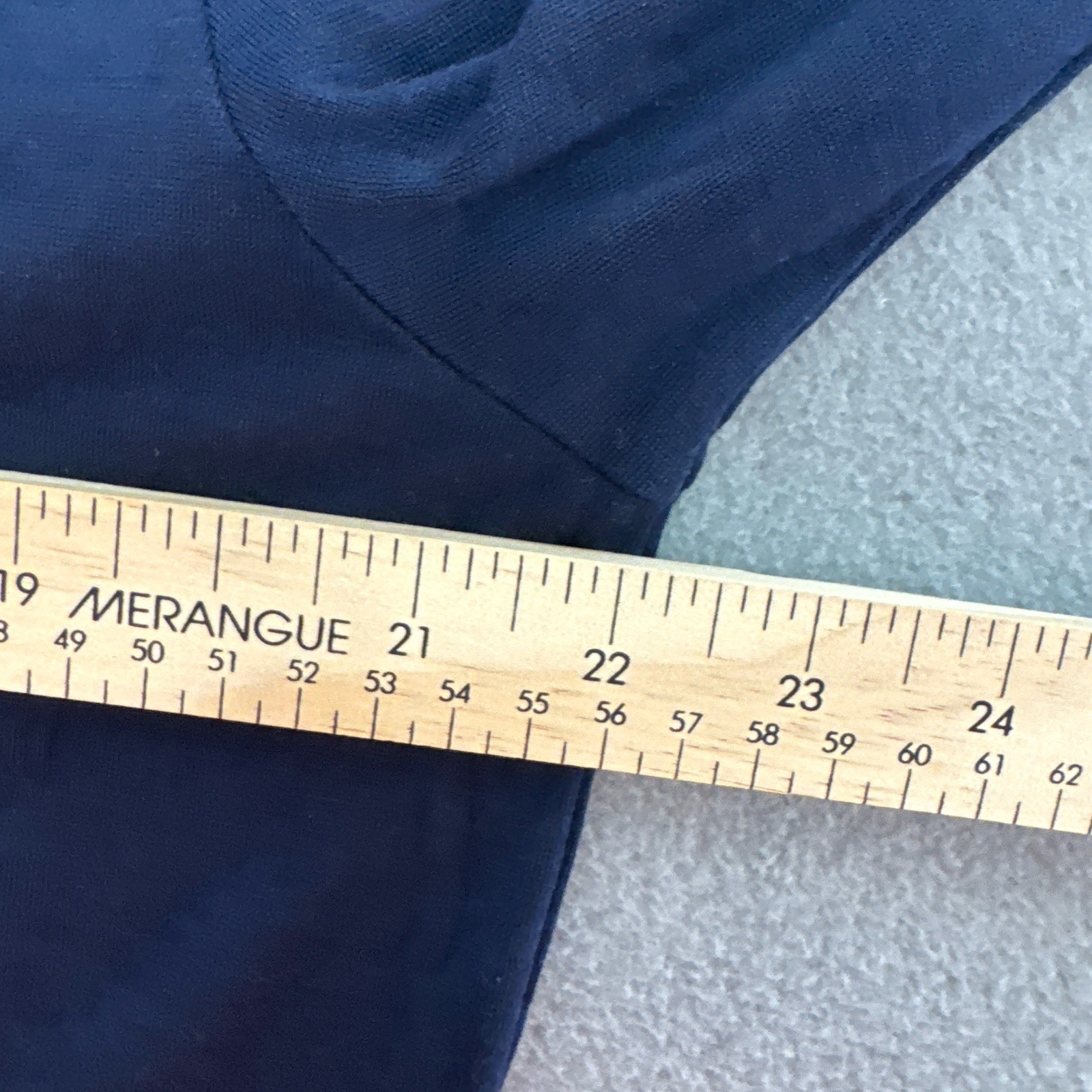 Unbound Merino Wool Shirt XL Men's Long Sleeve Crew Navy Blue Comfort gallery