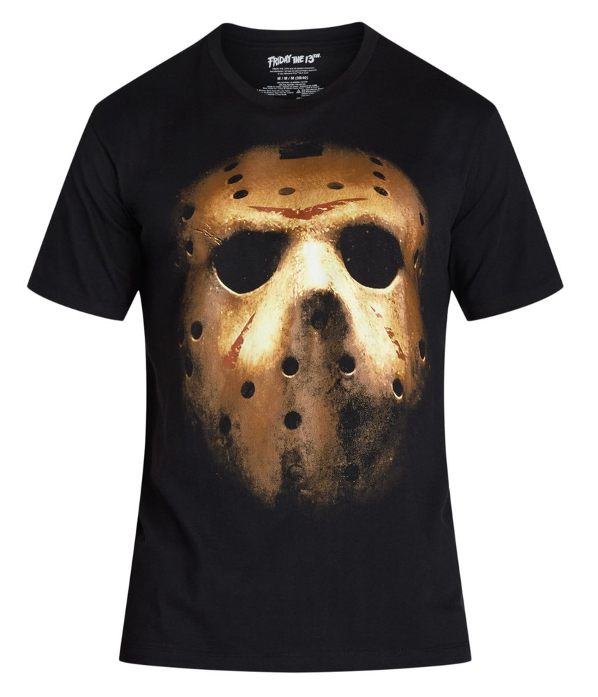 Jason Voorhees’ Friday 13Th Face T-Shirt New