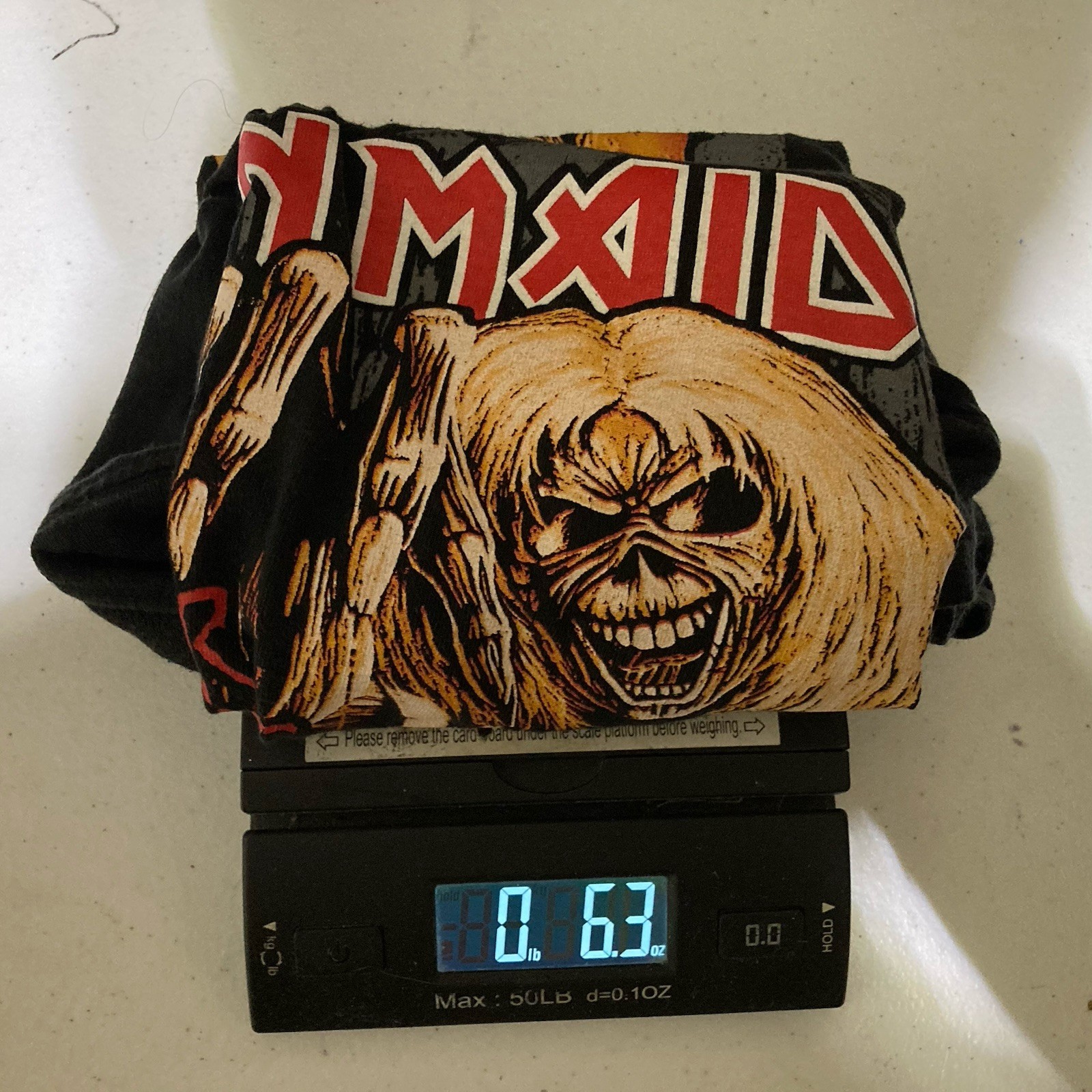 Iron Maiden Number Of The Beast Men's Medium T Shirt Black British Heavy Metal gallery