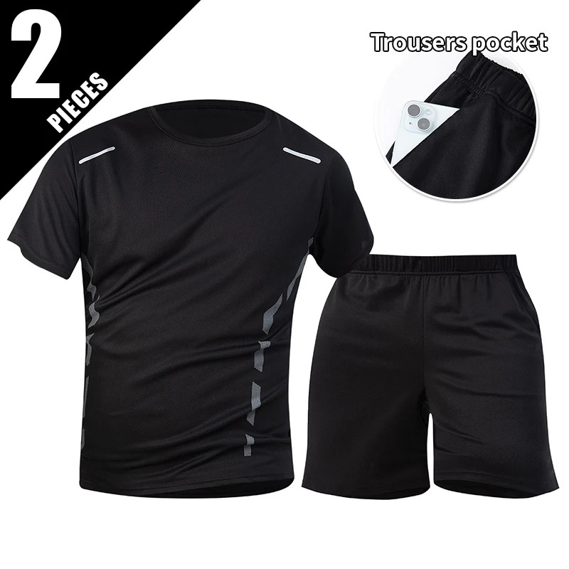 1/2Pcs Men's Summer Solid Color Mix And Match Short-sleeved Young Men's Loose gallery