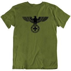 German Eagle Iron Cross Deutsche Army WW2 WWII T shirt Tee Gift New