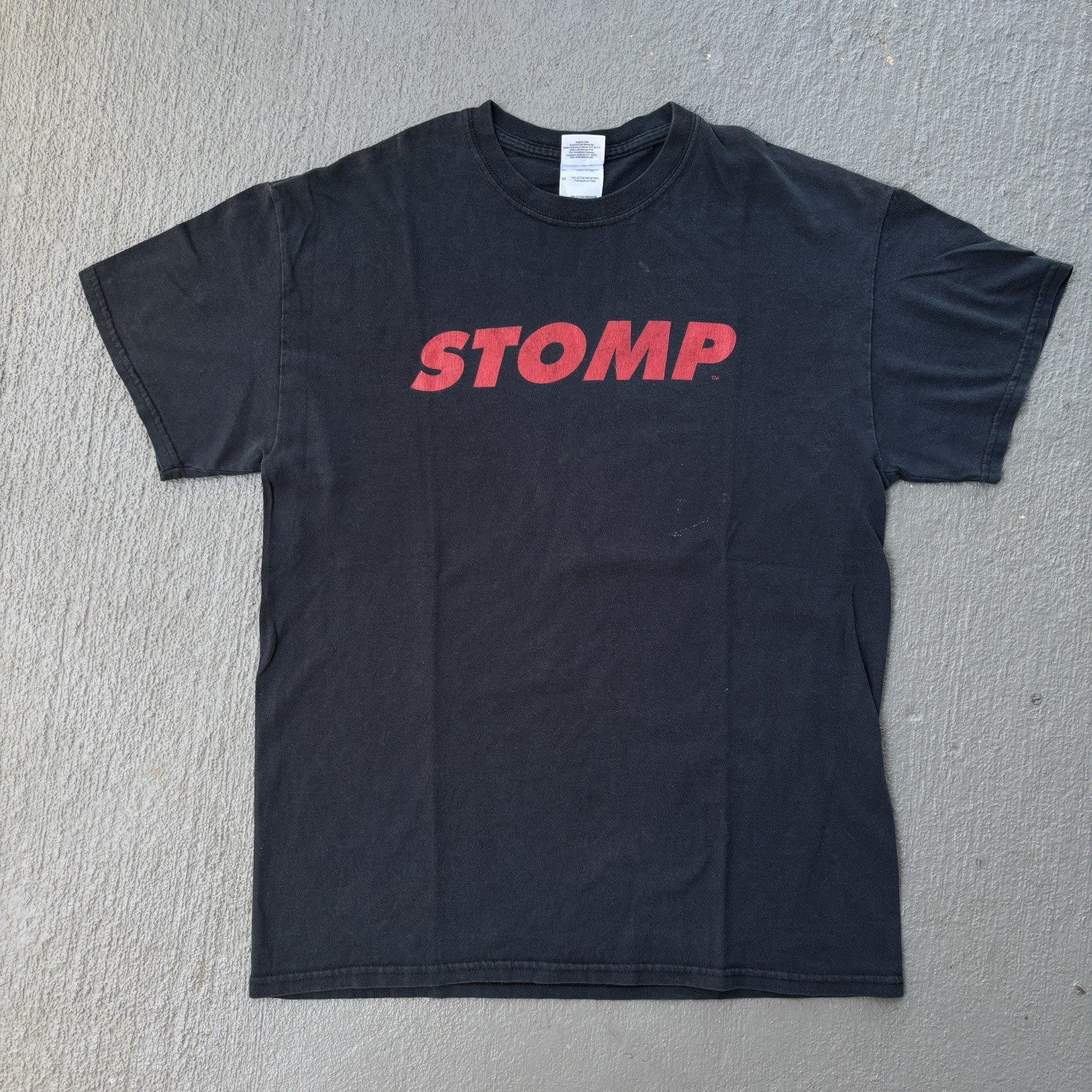 2010s Stomp English Percussion Music Group Promo Shirt Medium Shirt